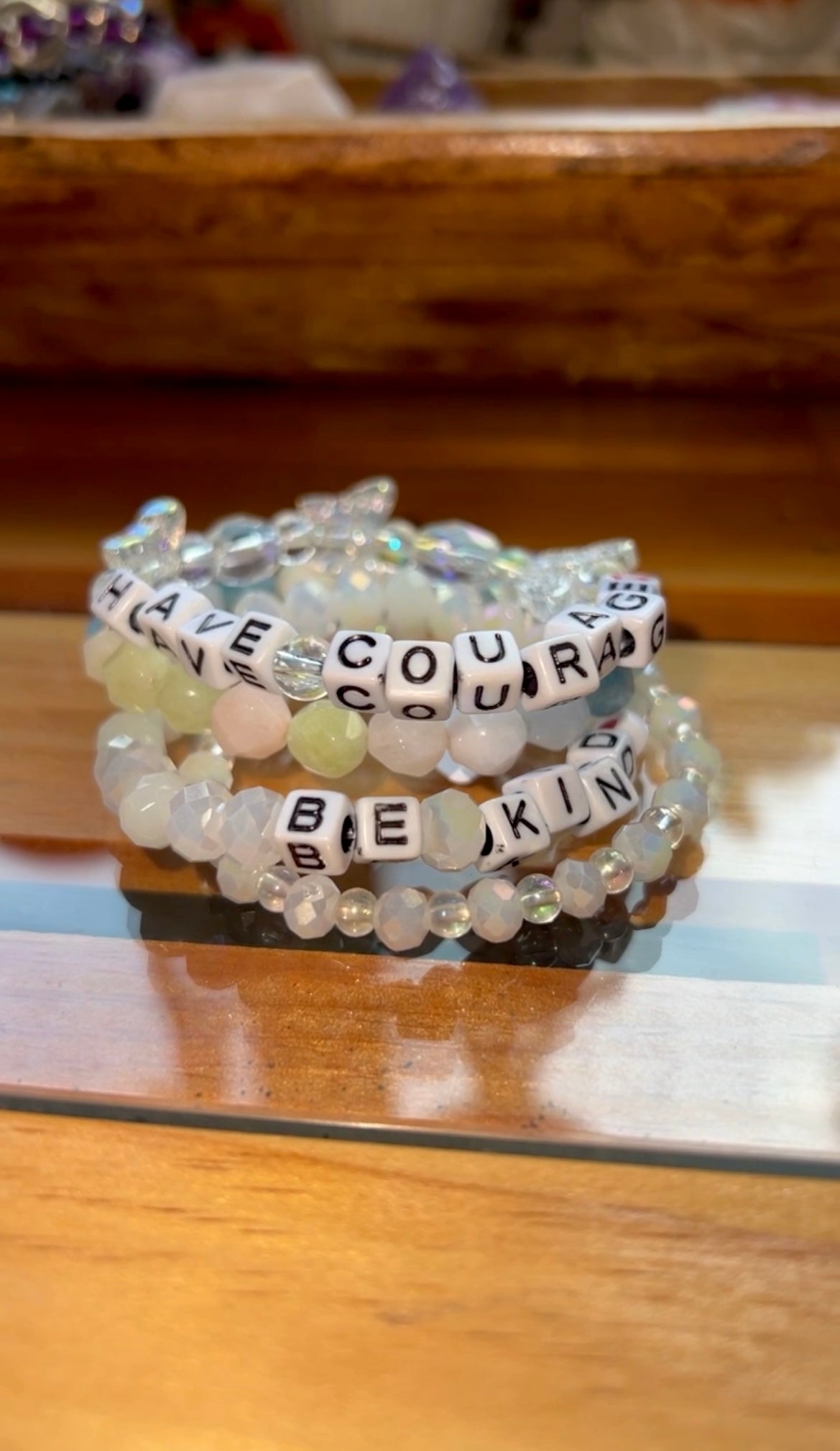 “Have Courage, Be Kind” with Morganite