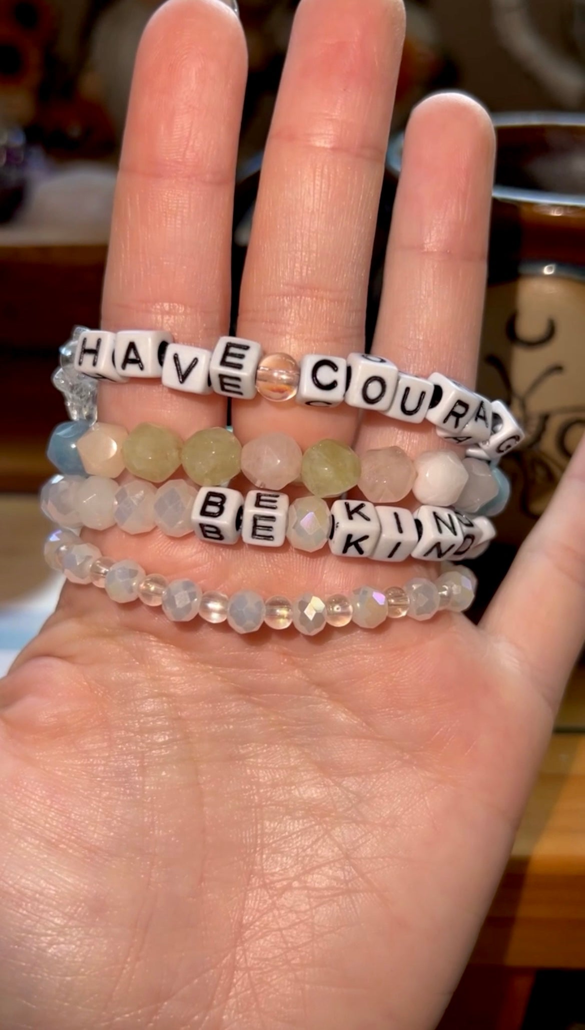 “Have Courage, Be Kind” with Morganite