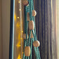 Sage, Natural Wooden Beaded Plant Hanger