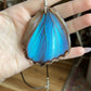 *Reserved* 💙 XL Blue Morpho Butterfly Pendant